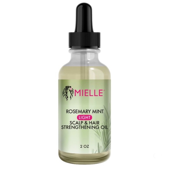 Mielle Other - Mielle Rosemary Mint Light Scalp & Hair Strengthening Oil - Black Cap